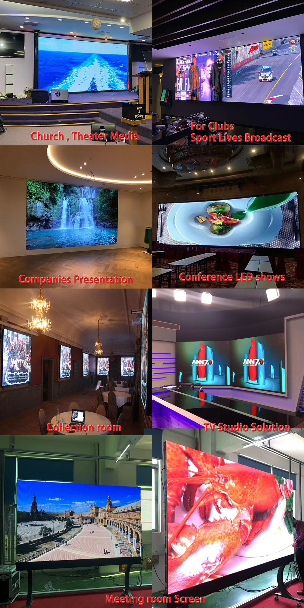 Full Color Indoor Outdoor Advertising Rental Curved Digital Mobile Flexible SMD Poster Window TV Perimeter Sport LED Screen Display P1.2 P1.5 Good Price