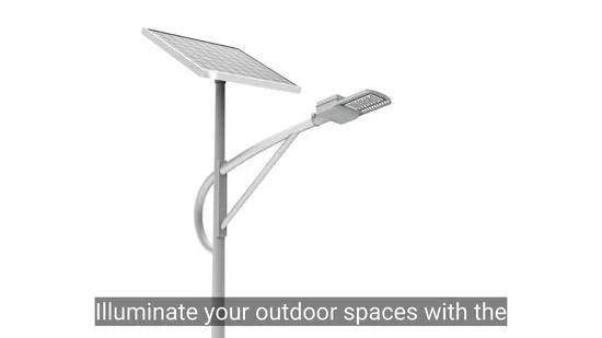 Встроенный водонепроницаемый алюминиевый IP65 IP66 IP67 светодиодный солнечный уличный фонарь с датчиком движения, литиевой батареей и солнечной панелью